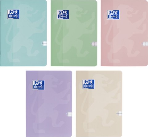 Zeszyt A4 60k.kratka Oxford Touch pastel 1szt.mix Zeszyt A4 60k.kratka Oxford Touch pastel 1szt.mix