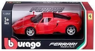 BBURAGO MODEL ENZO FERRARI RED 1:24