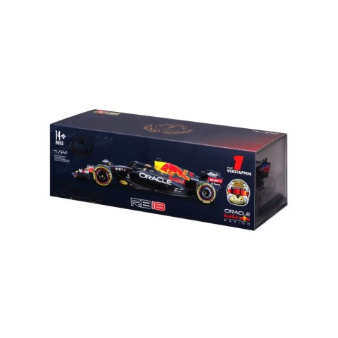 BBURAGO MODEL FORMULA F1 ORACLE RED BULL RACING RB18 MAX VERSTAPPEN 1:24 BBURAGO MODEL FORMULA F1 ORACLE RED BULL RACING RB18 MAX VERSTAPPEN 1:24