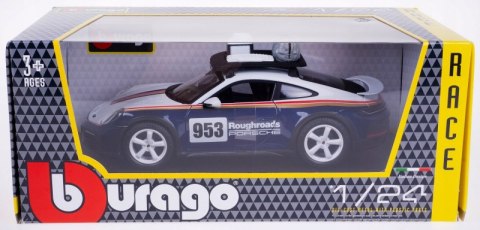 BBURAGO MODEL PORSCHE 911 DAKAR 953 ROUGHROADS 1:24