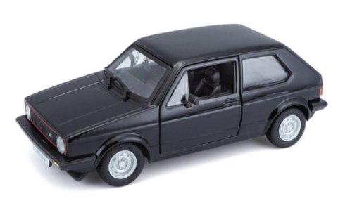 BBURAGO MODEL VOLKSWAGEN GOLF MK1 GTI 1979 BLACK 1:24