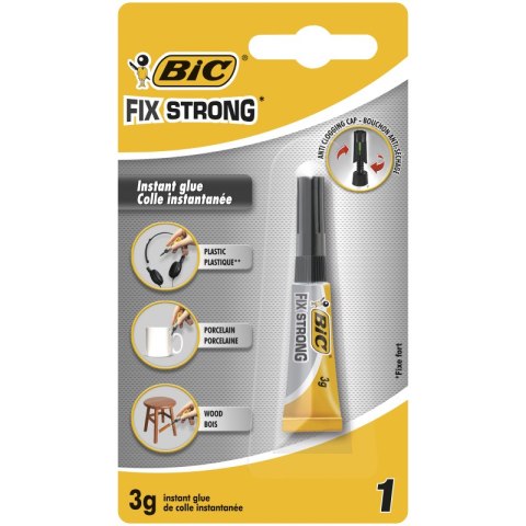 Klej Fix Strong Liquid BIC 3g Blister 1szt Klej Fix Strong Liquid BIC 3g Blister 1szt
