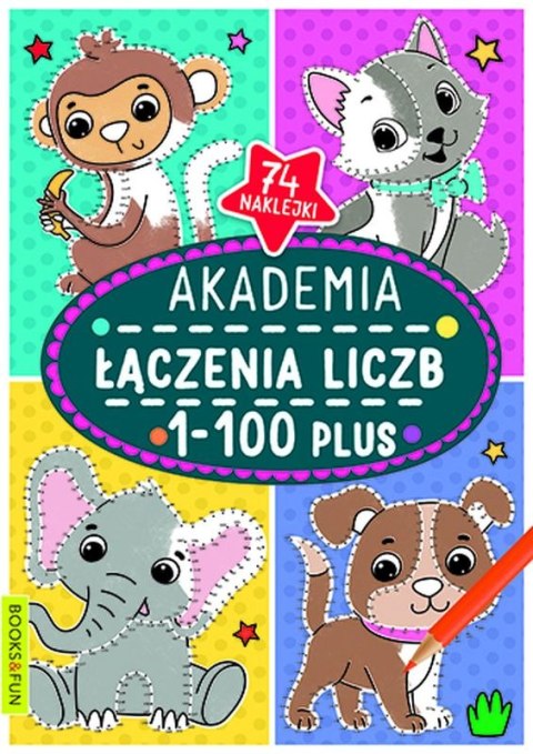 Akademia łączenia liczb 1-100 plus Akademia łączenia liczb 1-100 plus