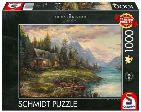 Puzzle 1000 PQ Wyjazd w męskim gronie T.Kinkade 109998