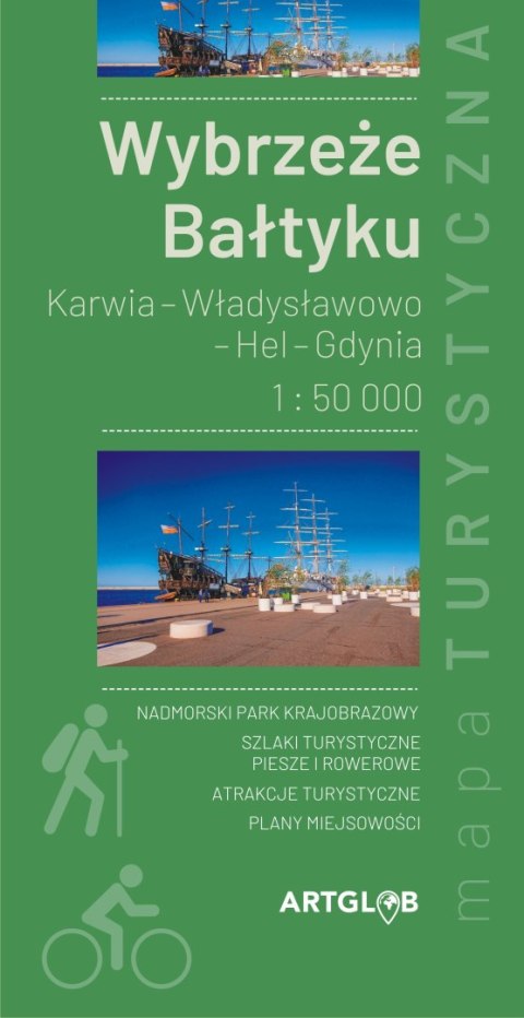 Wybrzeże Bałtyku Karwia - Władysławowo - Hel - Gdynia 1:50 000 Wybrzeże Bałtyku Karwia - Władysławowo - Hel - Gdynia 1:50 000