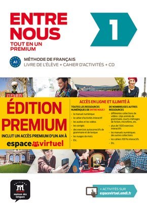 Entre nous 1 Podręcznik z ćwiczeniami PREMIUM