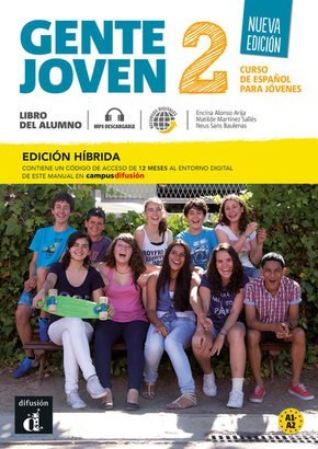 Gente joven 2 NE Podręcznik Edición Hibrida dla szkół językowych