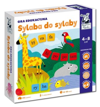 Gra Sylaba do sylaby 4-8 lat Kapitan Nauka