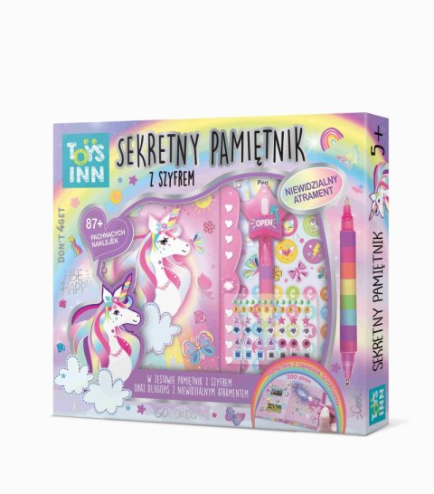 Pamiętnik Secret Message Unicorn ToysInn STN 7656 Pamiętnik Secret Message Unicorn ToysInn STN 7656