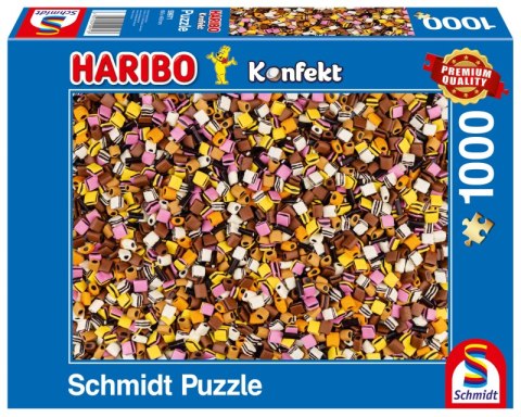 Puzzle 1000 PQ HARIBO Lukrecjowe żelki 111113