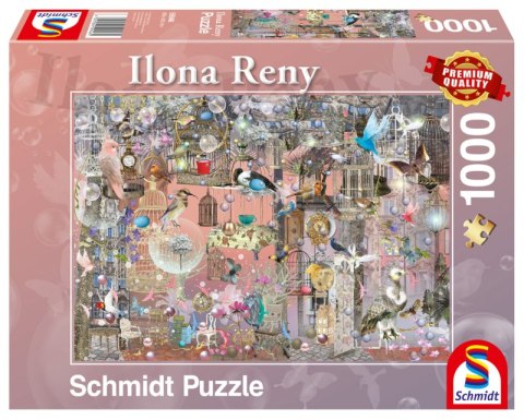 Puzzle 1000 PQ Różowe piękno I. Reny 110819