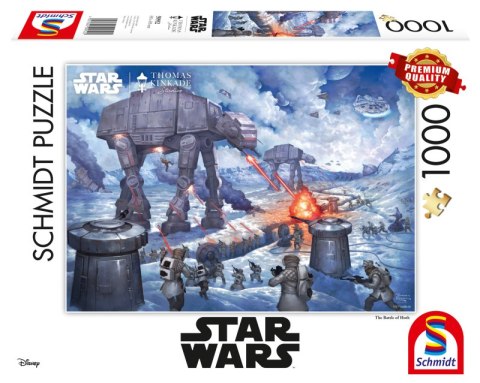 Puzzle 1000 PQ T. Kinkade Star Wars Bitwa o Hoth 110802