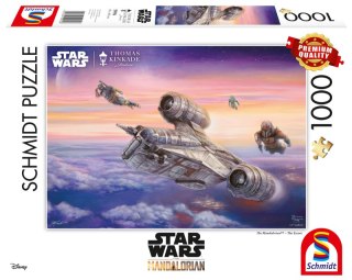 Puzzle 1000 PQ T. Kinkade Star Wars The Mandalorian Eskorta 110804
