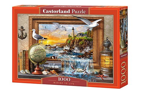 Puzzle 1000 Przystań życia C-104581-2 Puzzle 1000 Przystań życia C-104581-2