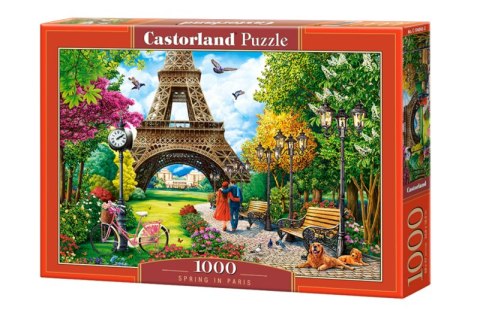 Puzzle 1000 Wiosna w Paryżu C-104840-2 Puzzle 1000 Wiosna w Paryżu C-104840-2