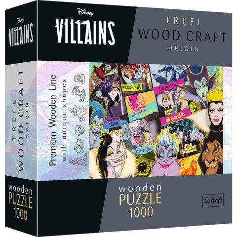 Puzzle 1000 drewniane Zlot złoczyńców Disney Villains 20167 Puzzle 1000 drewniane Zlot złoczyńców Disney Villains 20167