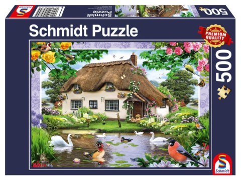 Puzzle 500 PQ Wiejski domek 110823