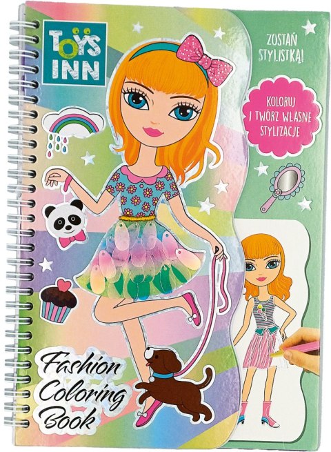 Zestaw Fashion ToysInn Coloring Book Zestaw Fashion ToysInn Coloring Book