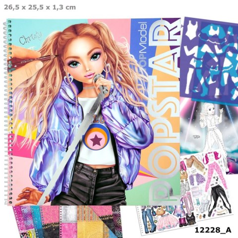 Zestaw kreatywny POPStar Top Model 12228A Zestaw kreatywny POPStar Top Model 12228A