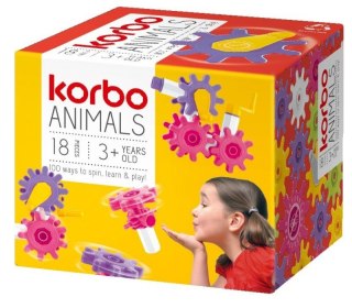 Klocki Korbo Animals 18 elementów