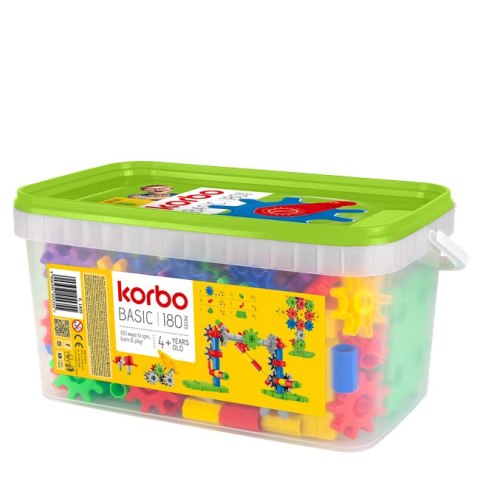 Klocki Korbo Basic 180 elementów
