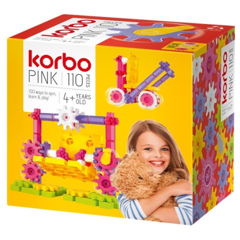 Klocki Korbo Pink 110 elementów