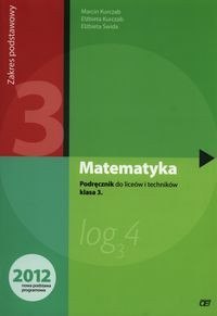 Matematyka podręcznik dla klasy 3 liceum i technikum zakres podstawowy map3 Matematyka podręcznik dla klasy 3 liceum i technikum zakres podstawowy map3