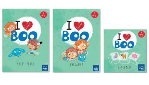 Pakiet I love Boo Język angielski poziom A Trzylatki Pakiet I love Boo Język angielski poziom A Trzylatki