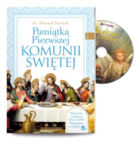 Pamiątka pierwszej Komunii świętej + DVD Pamiątka pierwszej Komunii świętej + DVD