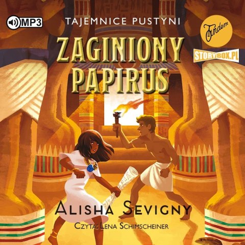 CD MP3 Zaginiony papirus. Tajemnice pustyni. Tom 1 CD MP3 Zaginiony papirus. Tajemnice pustyni. Tom 1