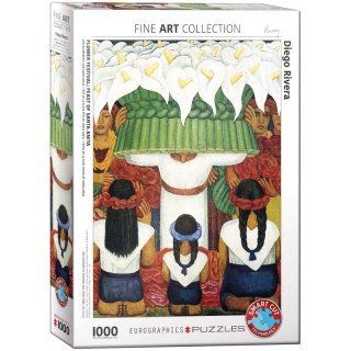 Puzzle 1000 Flower Festival Feast 6000-0798