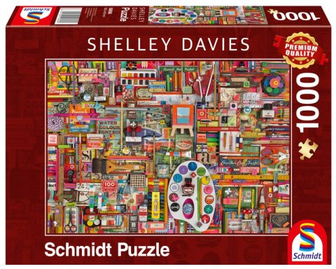 Puzzle 1000 PQ Artykuły plastyczne S. Davies 109970 Puzzle 1000 PQ Artykuły plastyczne S. Davies 109970