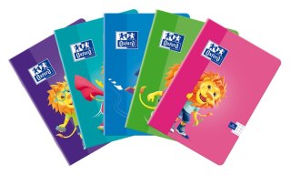Paczka Zeszyt A5 16k kratka Oxford lion pakiet 10 sztuk