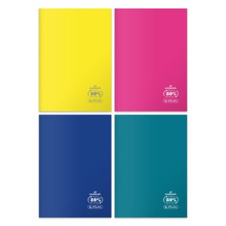 Paczka Zeszyt A5 60k linia eco PP colors fsc pakiet 5 szt.