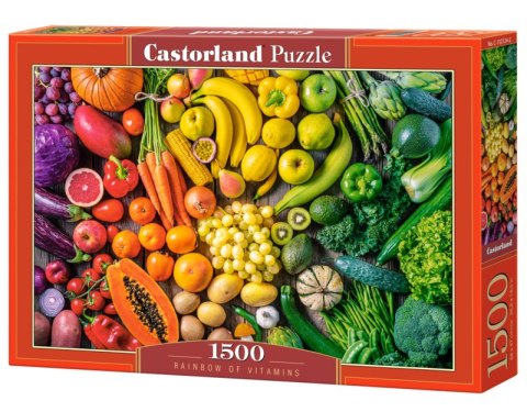 Puzzle 1500 Rainbow of Vitamins C-152124-2 Puzzle 1500 Rainbow of Vitamins C-152124-2