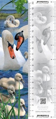Zakładka 3D Łabędź Zakładka 3D Łabędź