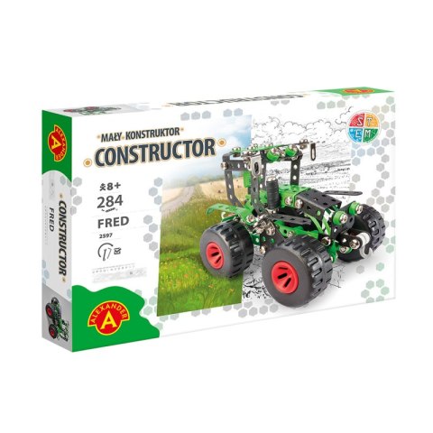Mały konstruktor Fred 284 elementów Mały konstruktor Fred 284 elementów