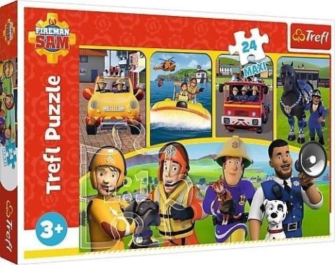 Puzzle 24 Maxi Strażak Sam i przyjaciele 14356 Puzzle 24 Maxi Strażak Sam i przyjaciele 14356