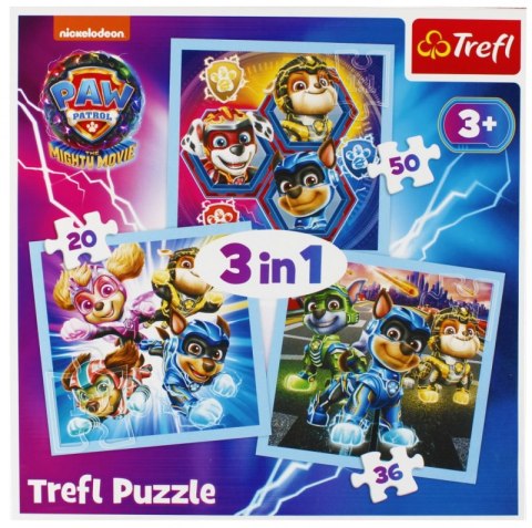 Puzzle 3w1 Psi Patrol Moc Mighty Pups 34869 Puzzle 3w1 Psi Patrol Moc Mighty Pups 34869