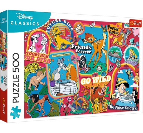 Puzzle 500 Disney Na przestrzeni lat 37465 Puzzle 500 Disney Na przestrzeni lat 37465