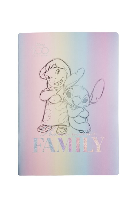Zeszyt A5 60 k. kratka Disney 100 wzór 3 Zeszyt A5 60 k. kratka Disney 100 wzór 3