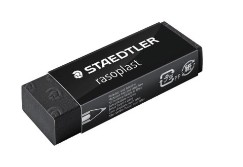 Display Gumka Rasoplast czarna Staedtler 20 szt. Display Gumka Rasoplast czarna Staedtler 20 szt.