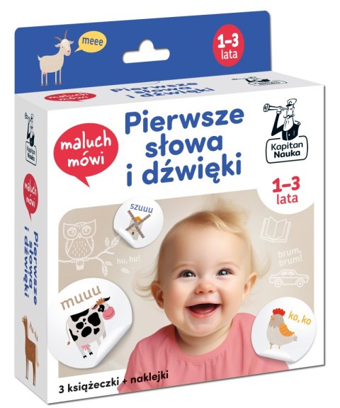 Pierwsze słowa i dźwięki. Maluch mówi Pierwsze słowa i dźwięki. Maluch mówi