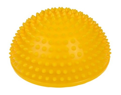 Półkula sensoryczna do masażu 16 cm żółta