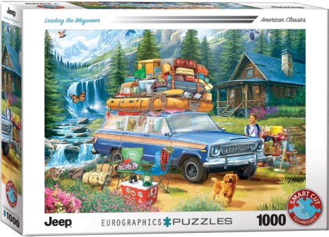 Puzzle 1000 Jeep Loading the Wagoneer by 6000-5867 Puzzle 1000 Jeep Loading the Wagoneer by 6000-5867