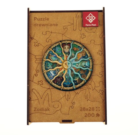 Puzzle 200 drewniane A3 Zodiak Puzzle 200 drewniane A3 Zodiak