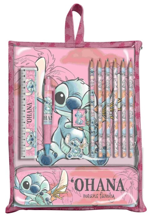 Zestaw piśmienniczy Stitch 12 elementów ST00033 Zestaw piśmienniczy Stitch 12 elementów ST00033