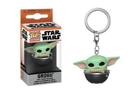 Brelok Mandalorian Grogu w unoszącym się wózku Funko POP Brelok Mandalorian Grogu w unoszącym się wózku Funko POP