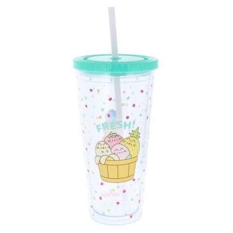 Kubek z rurką 600ml Pusheen PURF6014