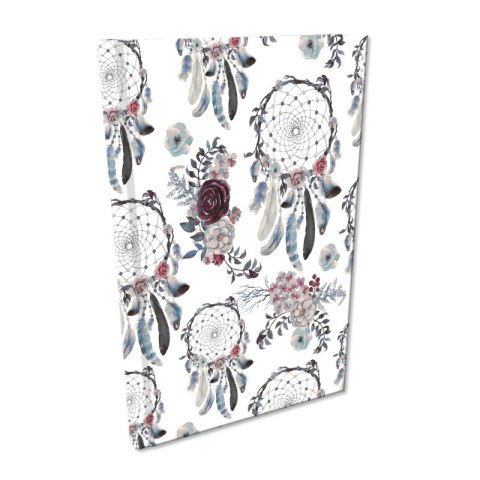 Notes A5 kratka Soft Touch Boho łapacz snów Notes A5 kratka Soft Touch Boho łapacz snów